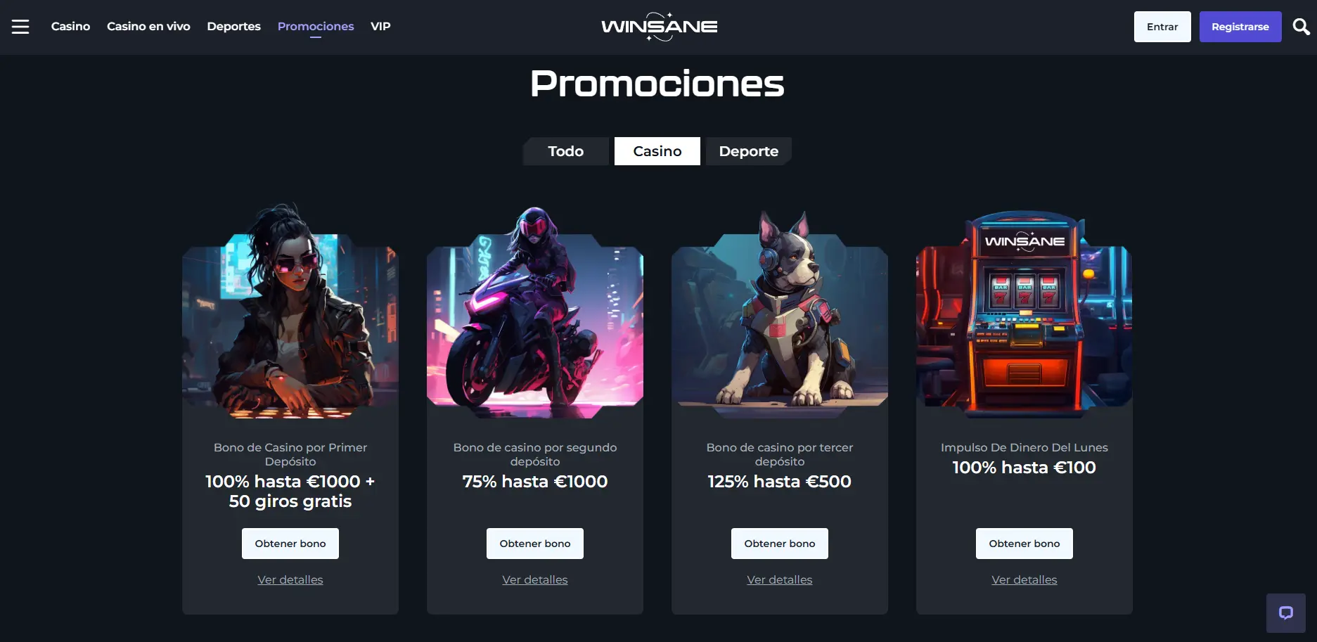 Bonos en mejores casinos en España con 5 euros gratis sin depósito y otras promociones